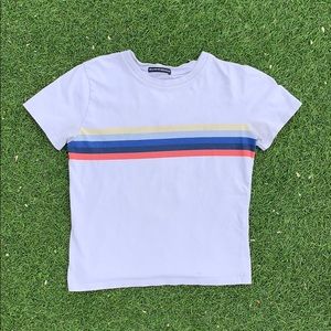 striped brandy melville top/shirt